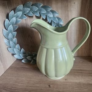 Green pitcher
